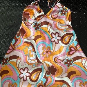 Garage Multicolor Patterned Top